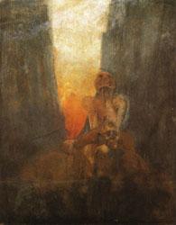 Alphonse Mucha The Gulf oil painting image